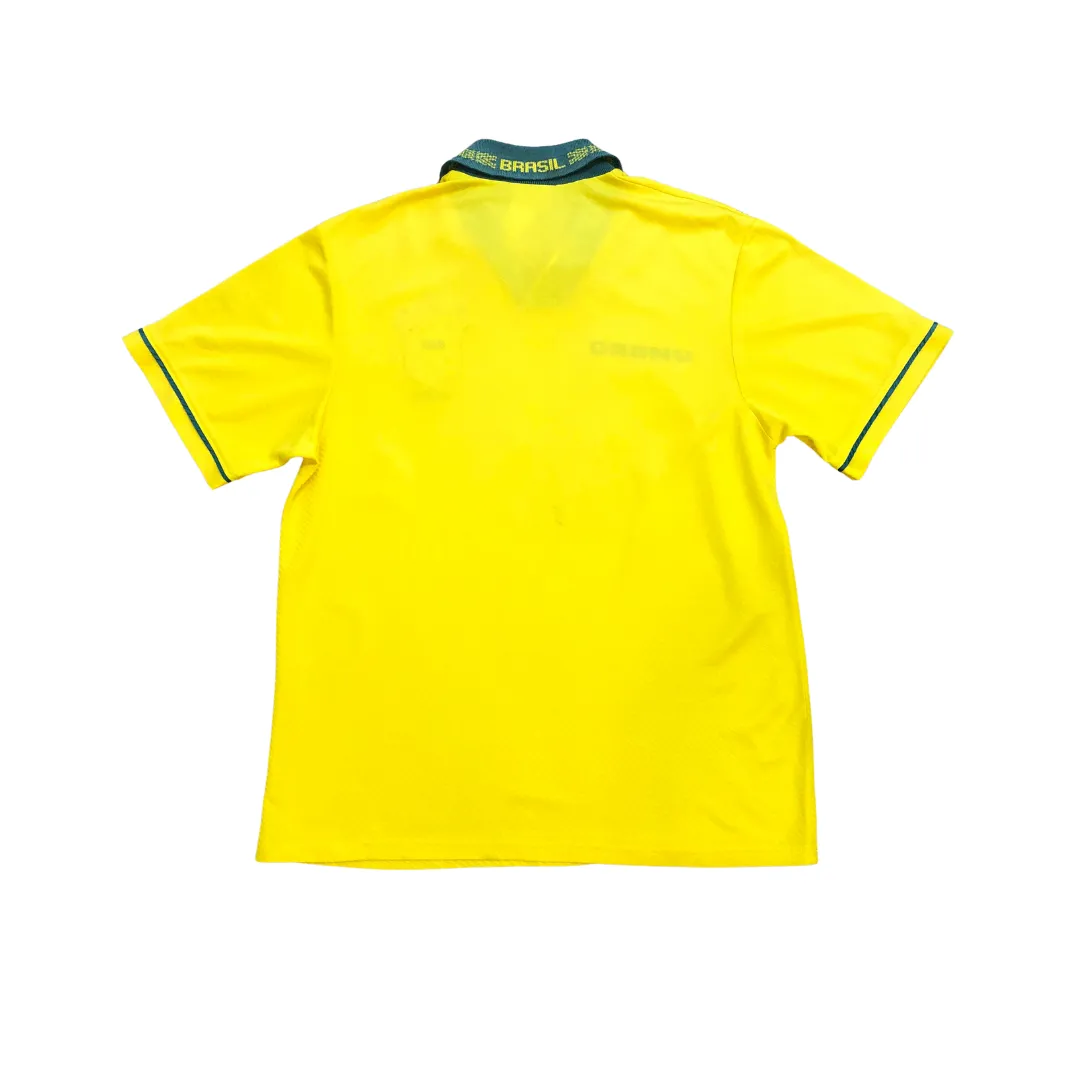 Brazil Home Football Shirt 1994/1995 Umbro Medium
