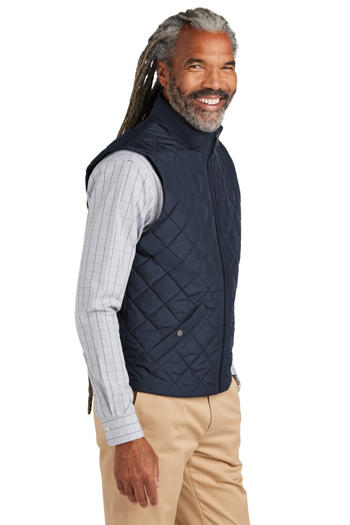 Brooks Brothers Quilted Vest, Night Navy