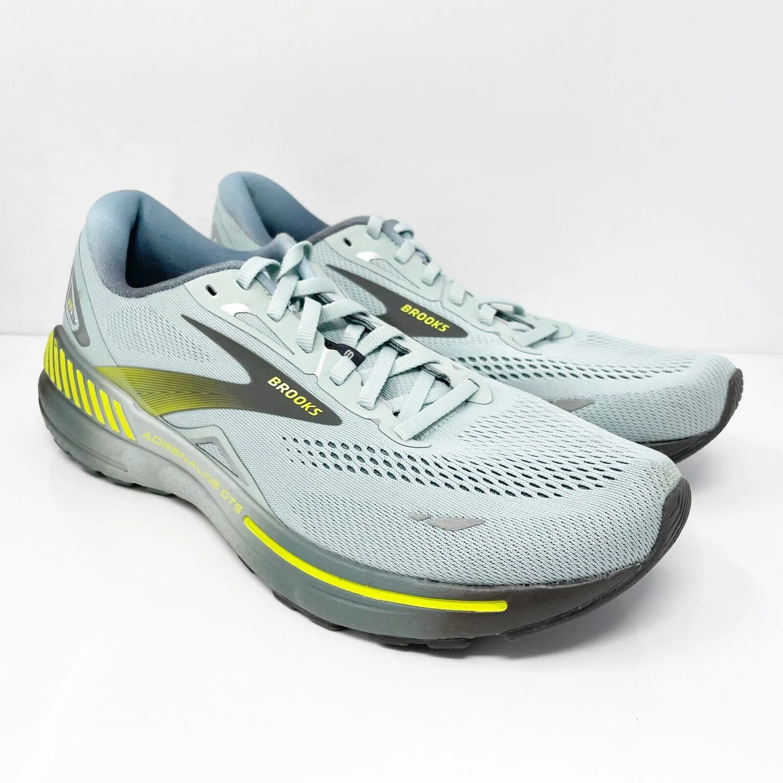 Brooks Mens Adrenaline GTS 23 1103911D458 Blue Running Shoes Sneakers Size 11 D