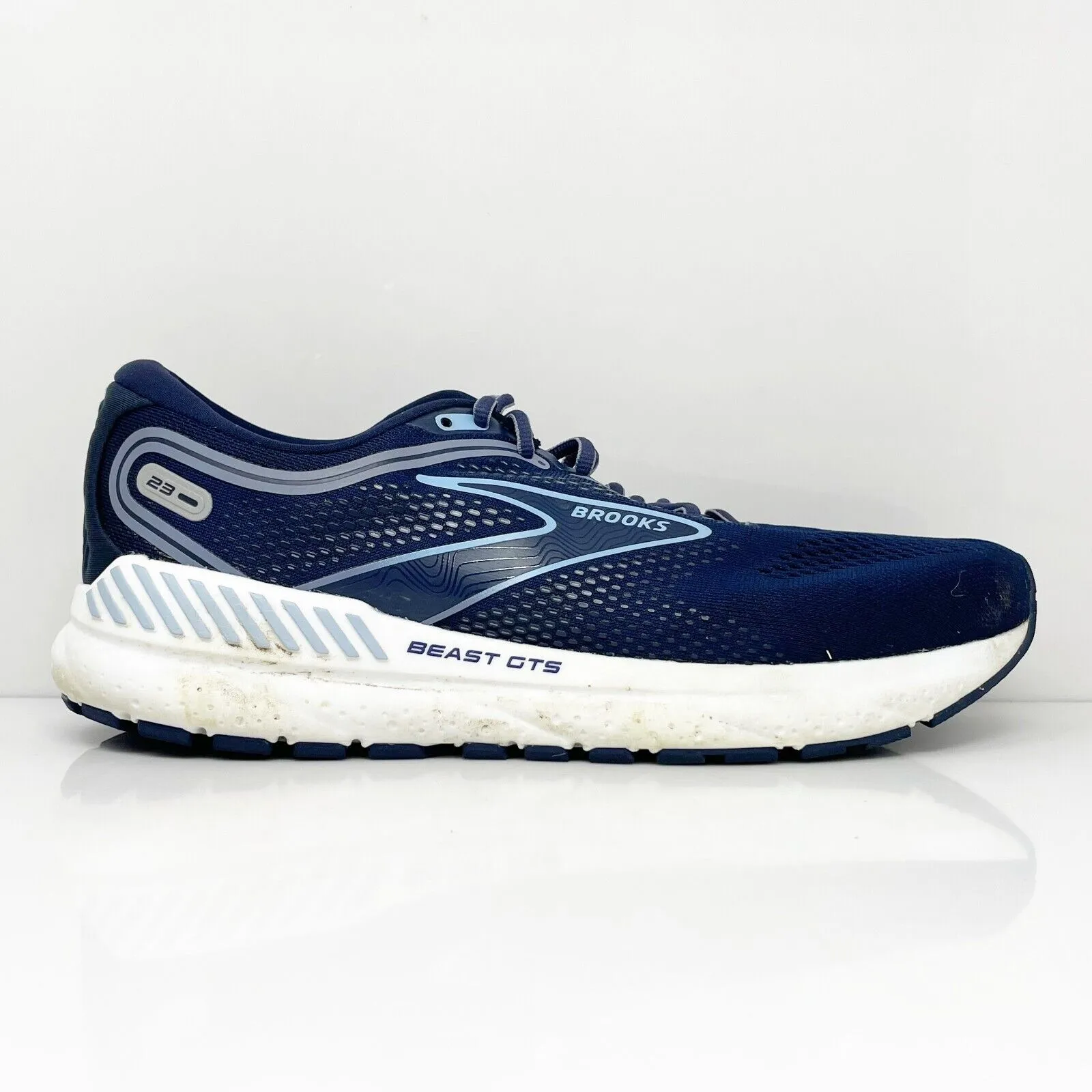 Brooks Mens Beast GTS 23 1104011D495 Blue Running Shoes Sneakers Size 11 D