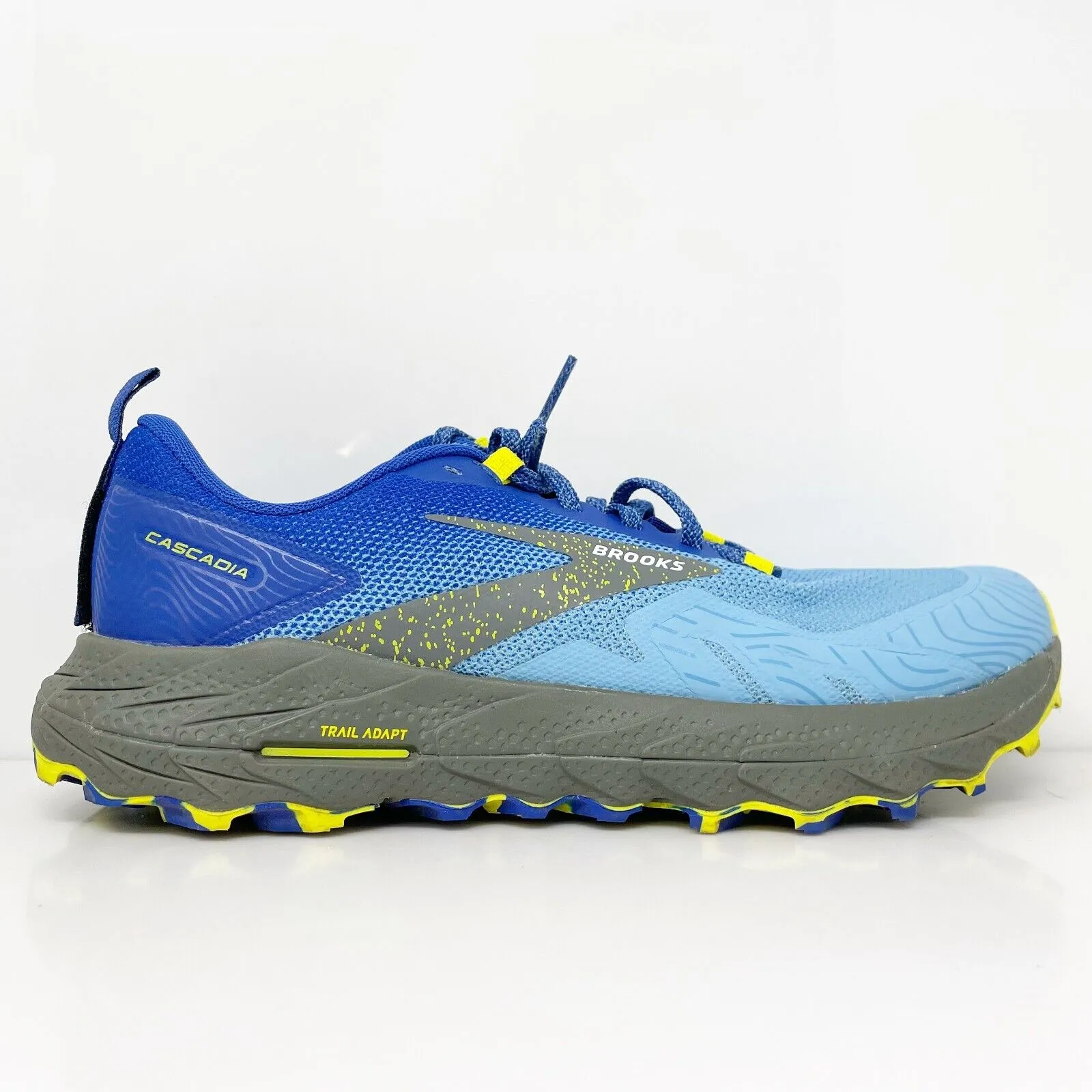 Brooks Mens Cascadia 17 1104031D416 Blue Running Shoes Sneakers Size 8 D