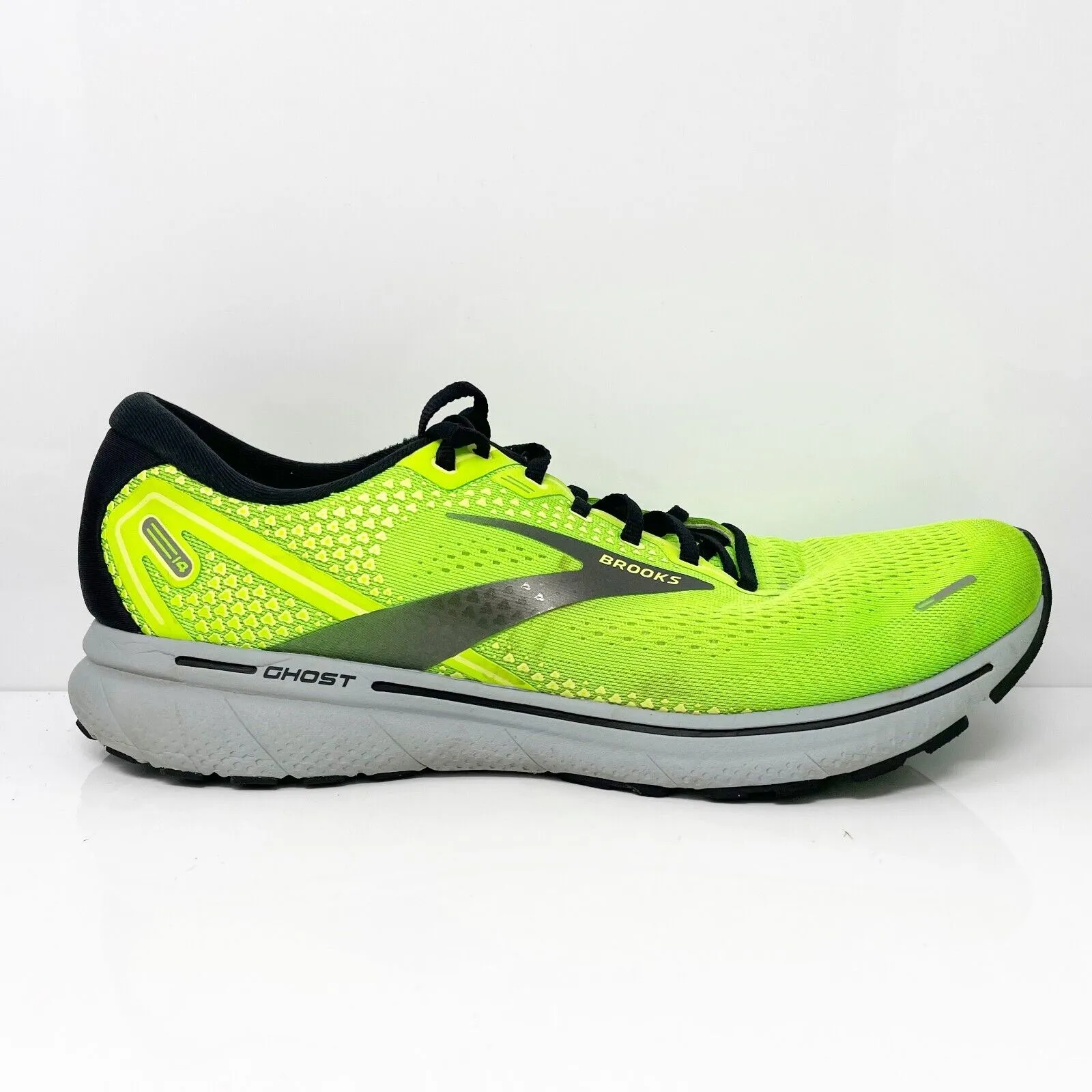 Brooks Mens Ghost 14 1103691D310 Green Running Shoes Sneakers Size 13 D