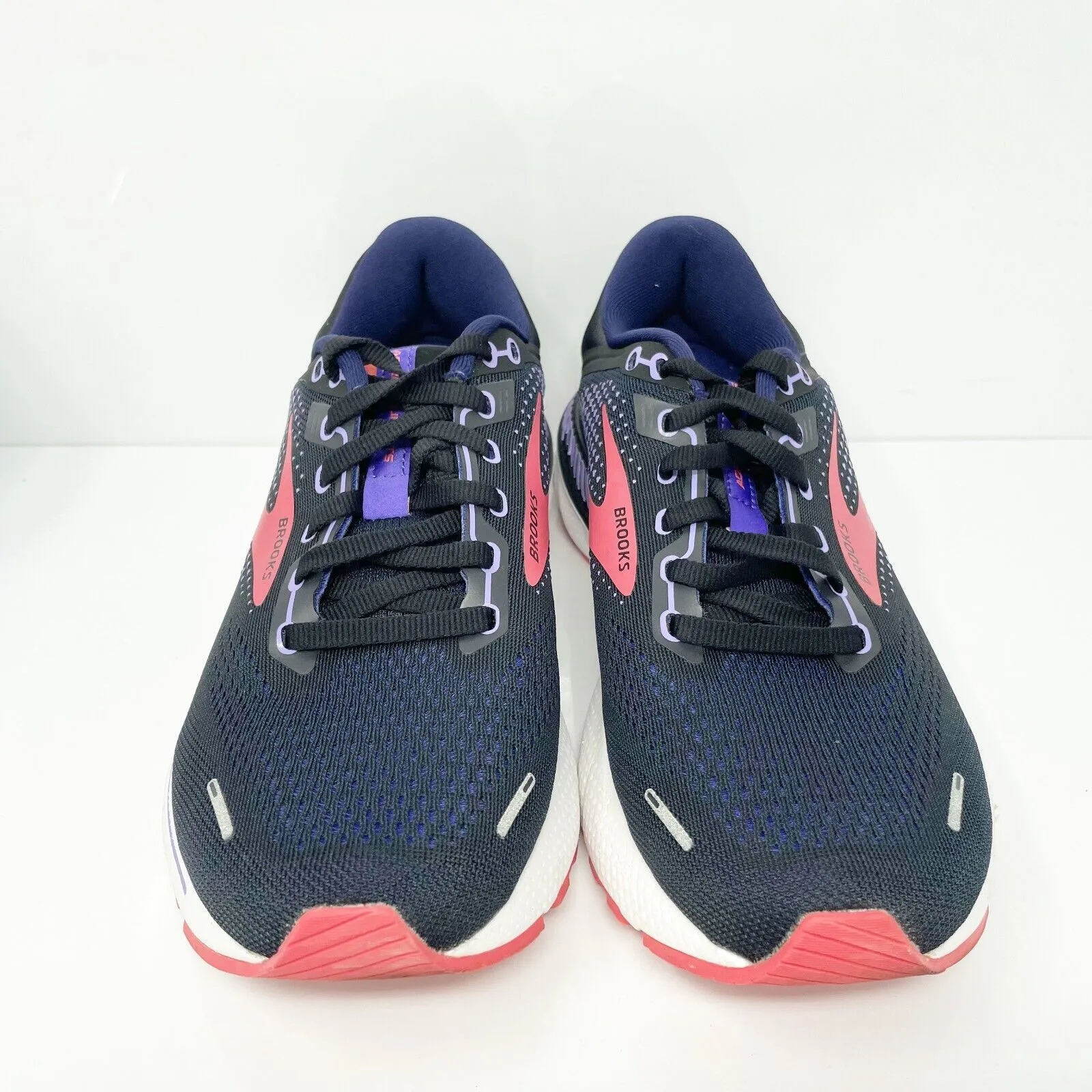Brooks Womens Adrenaline GTS 22 1203531B080 Blue Running Shoes Sneakers Size 9 B
