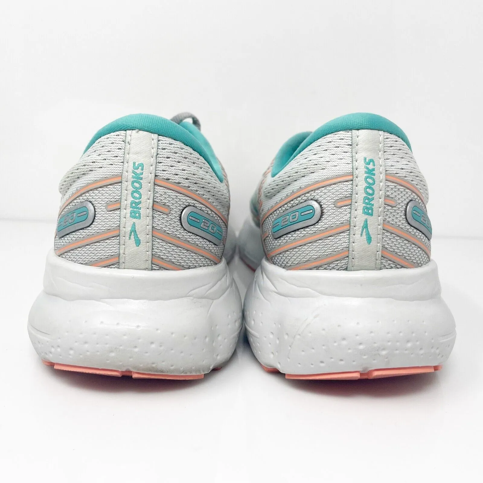 Brooks Womens Glycerin 20 1203691D061 Gray Running Shoes Sneakers Size 7.5 D