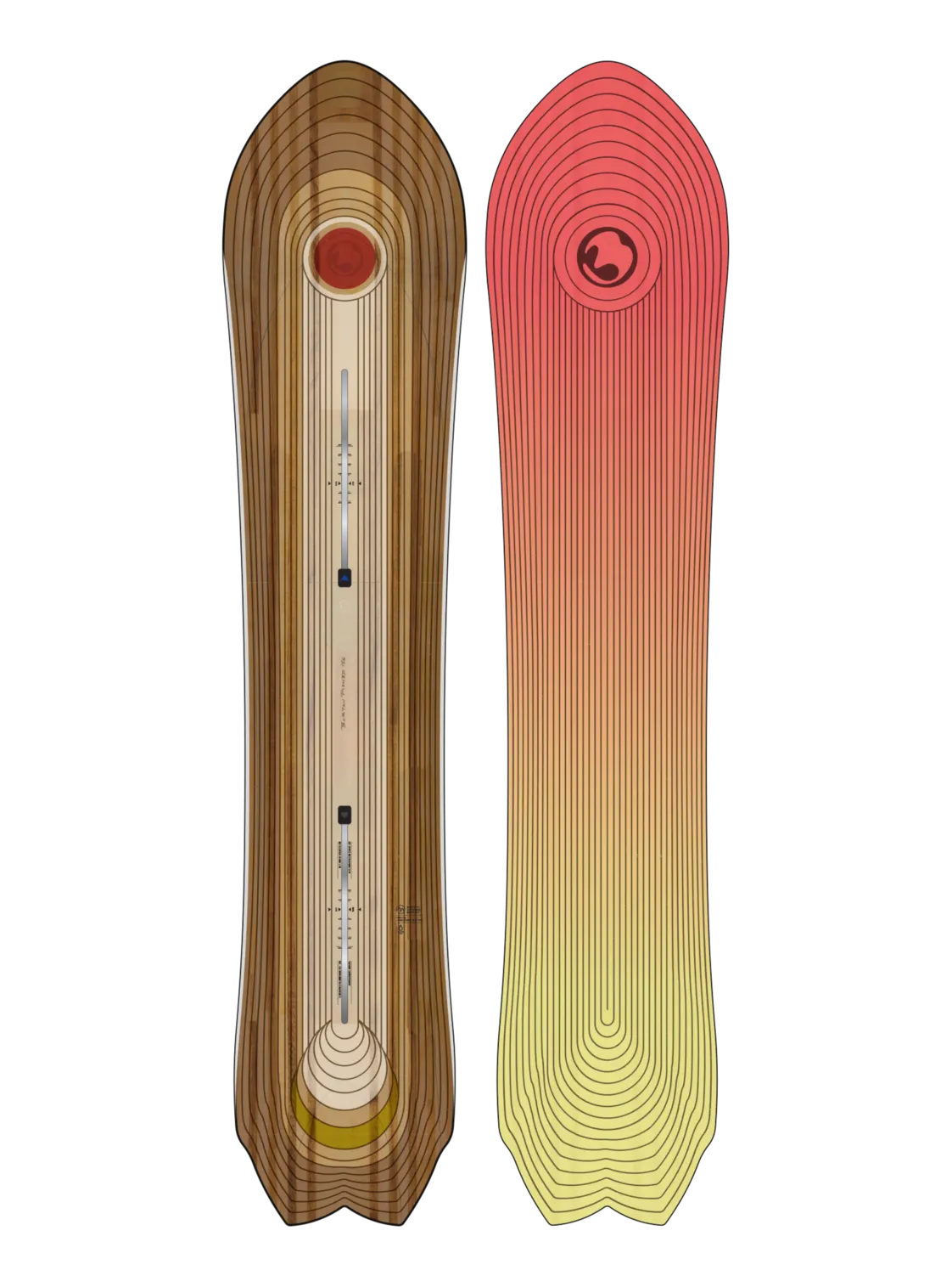 Burton Fish 3D Directional Flat Top Snowboard - 2024 | Shop Snowboards at Trojan Wake Ski Snow & Snow Skiers Warehouse