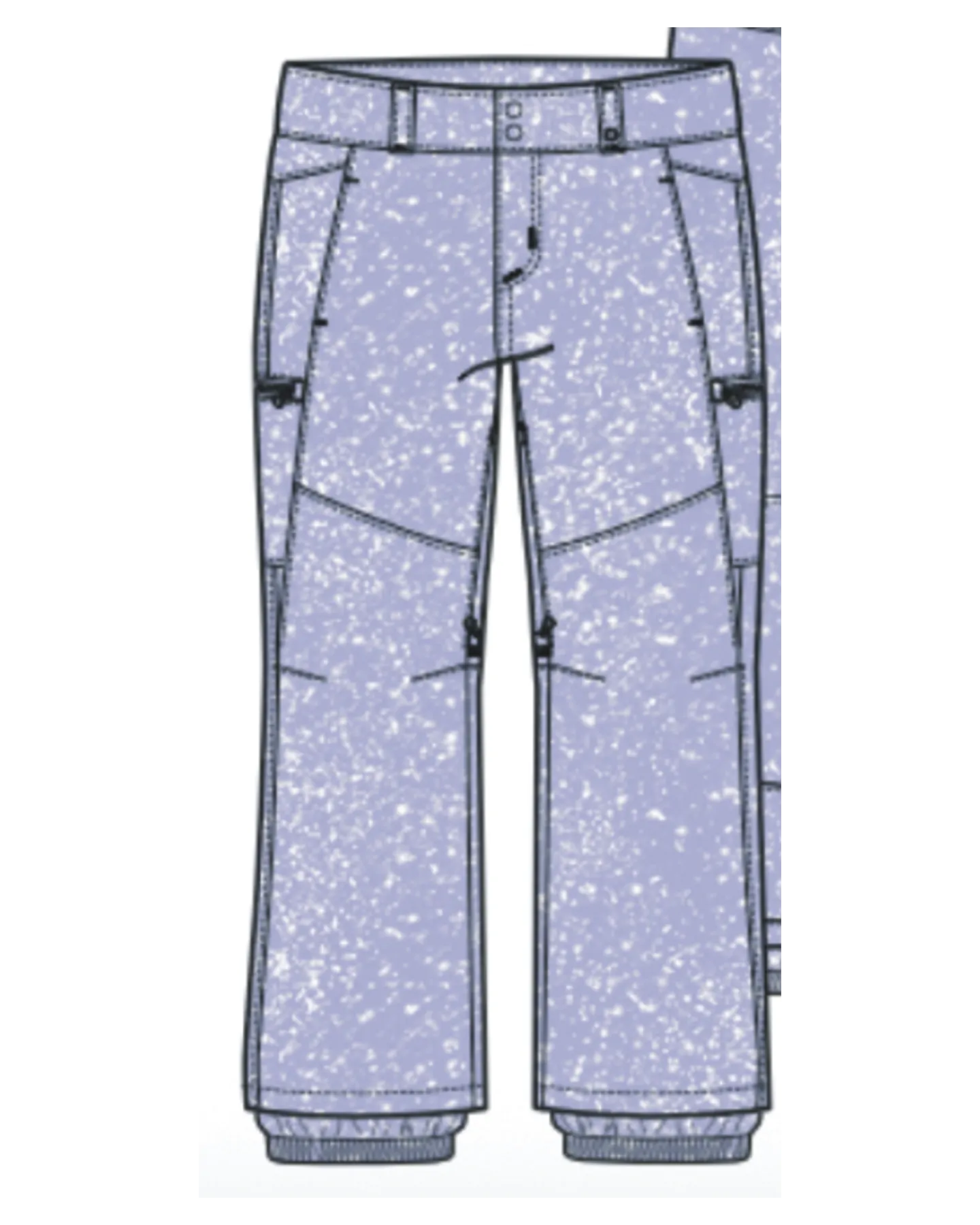 Burton Kids' Elite 2L Cargo Snow Pants - Stardust | Shop Snow Pants & Suits at Trojan Wake Ski Snow & Snow Skiers Wa