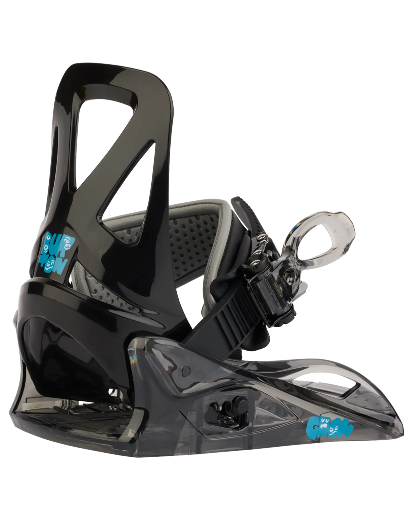 Burton Kids' Grom Disc Snowboard Bindings - Black | Shop Snowboard Bindings at Trojan Wake Ski Snow & Snow Skiers Wareho