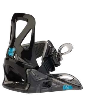 Burton Kids' Grom Disc Snowboard Bindings - Black | Shop Snowboard Bindings at Trojan Wake Ski Snow & Snow Skiers Wareho