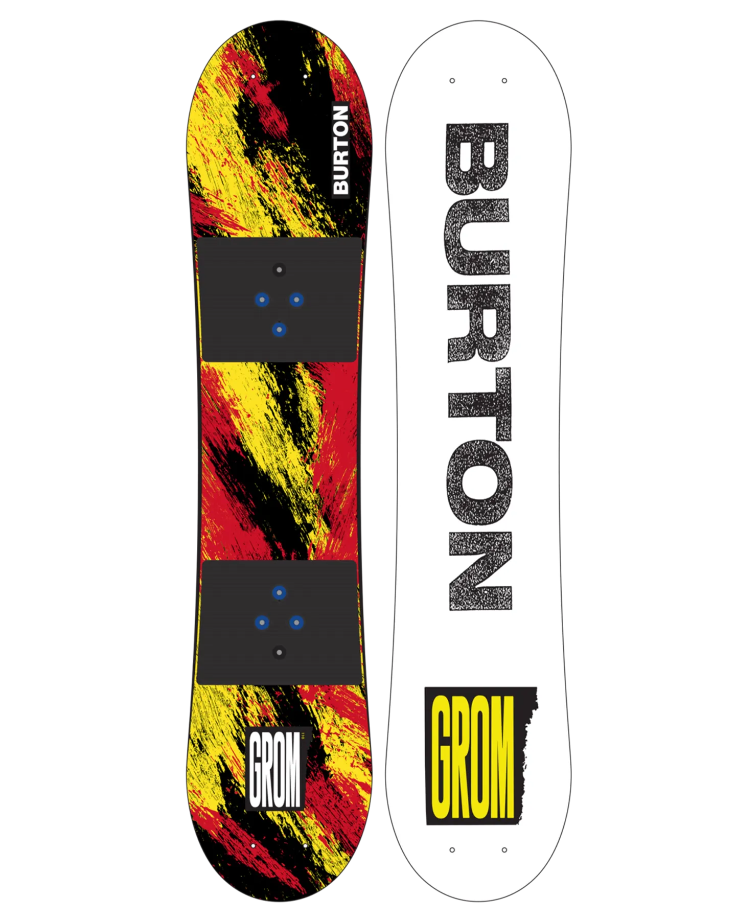 Burton Kids' Grom Ketchup Snowboard - Ketchup/Mustard - 2024 | Shop Snowboards at Trojan Wake Ski Snow & Snow Skiers War