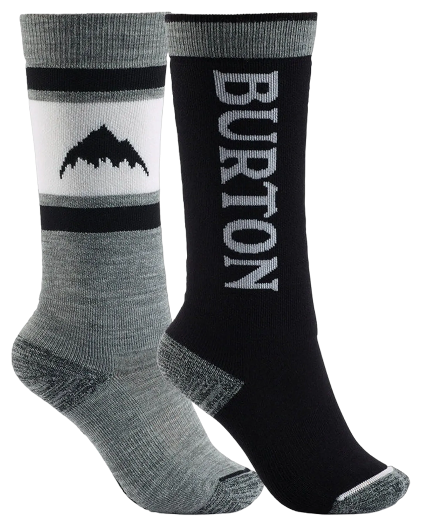 Burton Kids' Weekend Midweight Socks 2-Pack - True Black | Shop Socks at Trojan Wake Ski Snow & Snow Skiers Warehouse