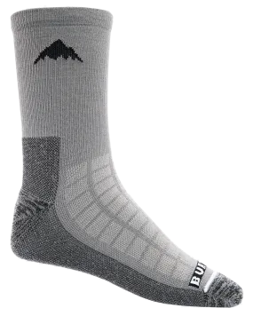 Burton Lightweight Crew Socks - Gray Heather