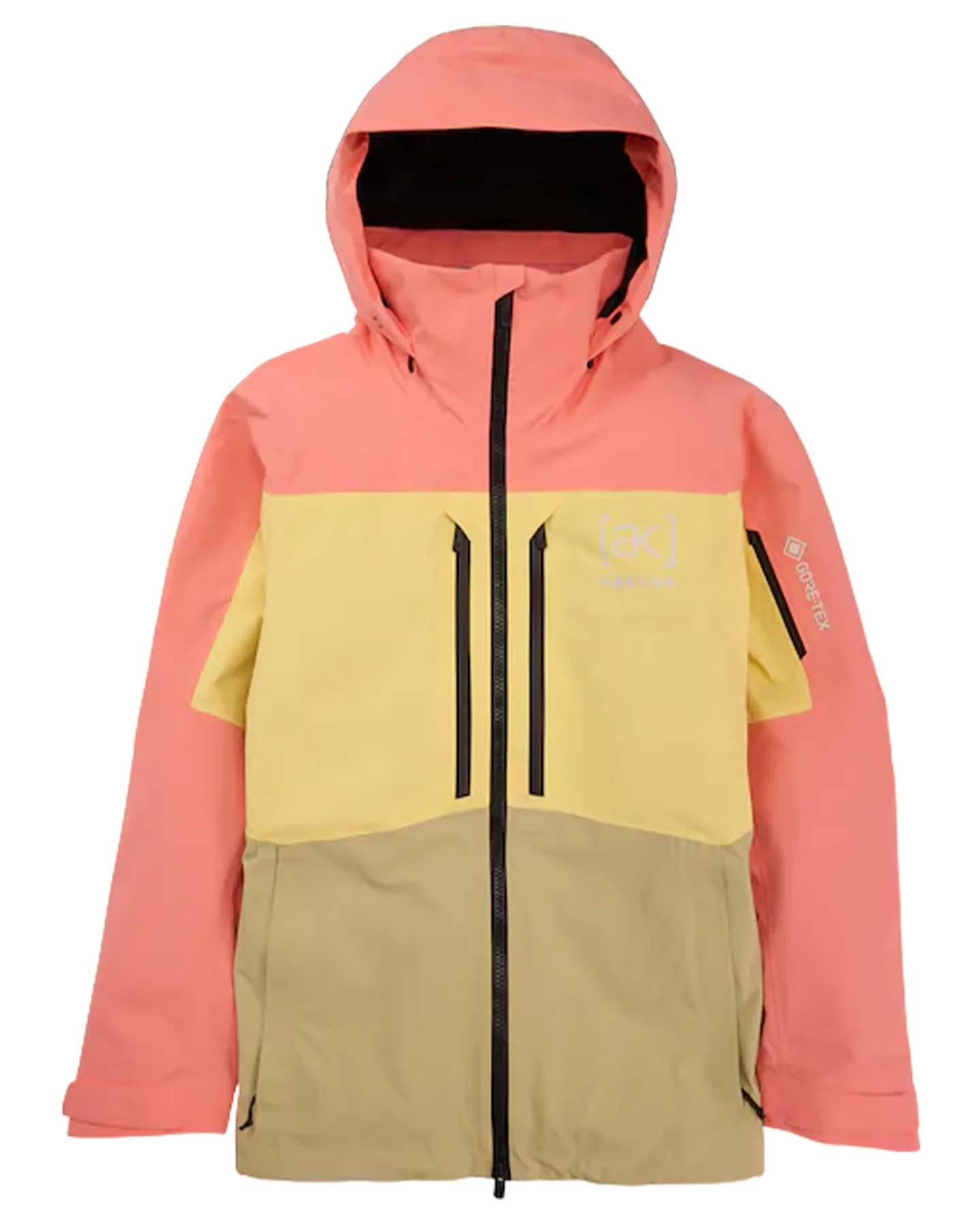 Burton Men's [ak]® Swash Gore‑Tex 2L Snow Jacket - Reef Pink/Buttermil