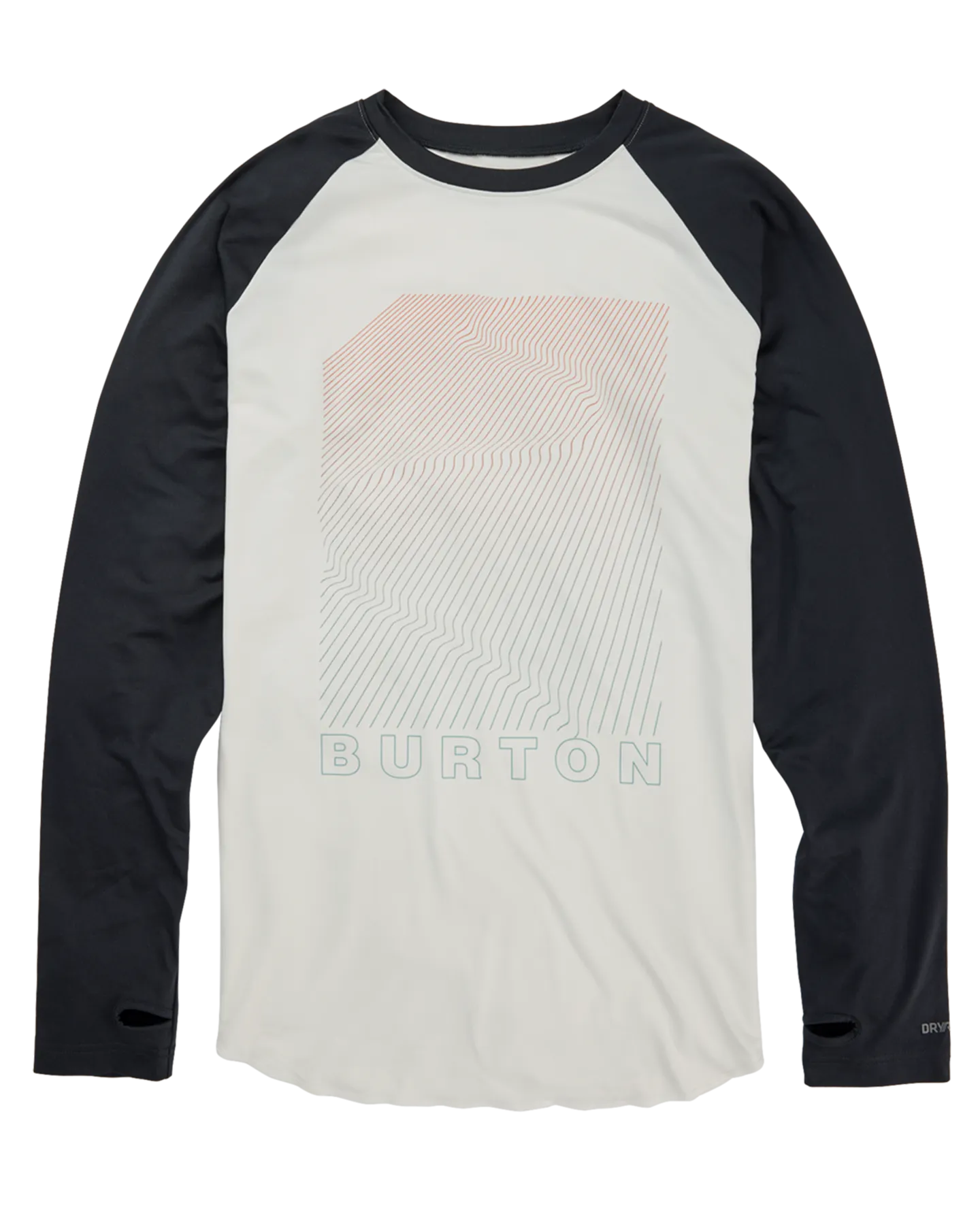 Burton Men's Burton Roadie Base Layer Tech T-Shirt - True Black/Stout White | Shop Long Johns at Trojan Wake Ski Snow & 