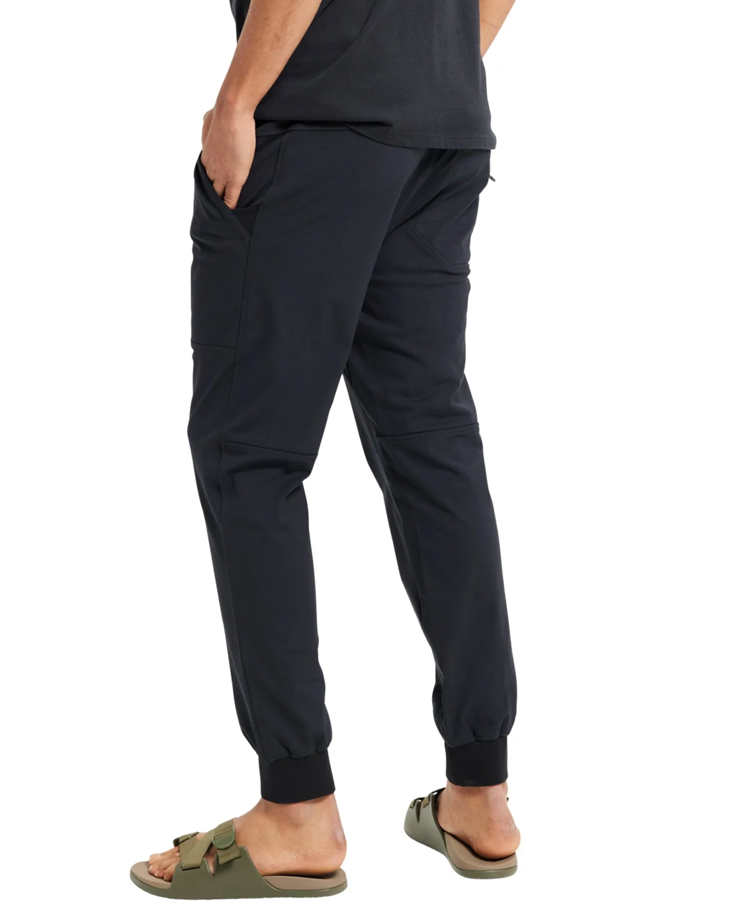 Burton Men's Multipath Jogger Pants - True Black | Shop Pants at Trojan Wake Ski Snow & Snow Skiers Warehouse