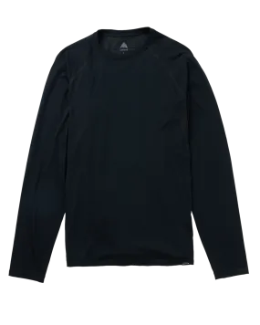 Burton Men's Phayse Merino Crewneck Fleece - True Black | Shop Shirts & Tops at Trojan Wake Ski Snow & Snow Skiers W