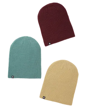 Burton Recycled Dnd Beanie - 3 Pack - Almandine/Rock Lichen/Mushroom