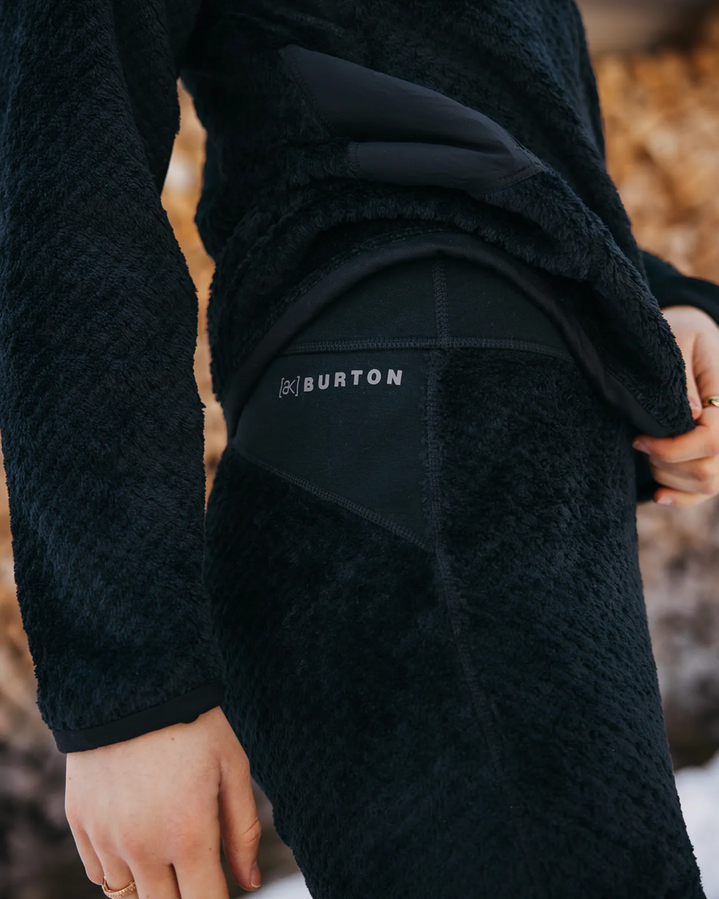 Burton Women's [ak] Baker Hi-Loft Pants - True Black | Shop Pants at Trojan Wake Ski Snow & Snow Skiers Warehouse