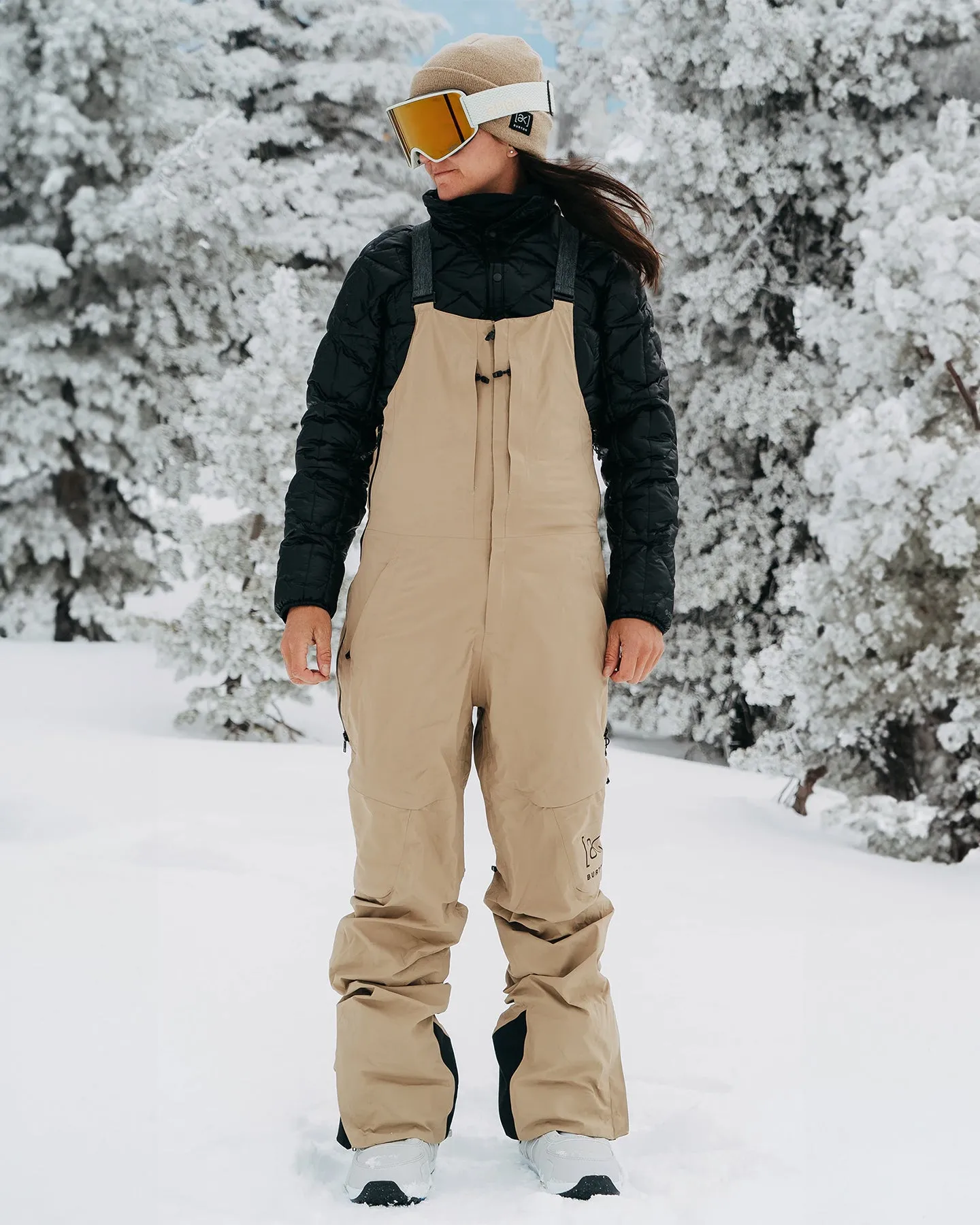 Burton Women's [ak]® Kimmy Gore-Tex 2L Bib Snow Pants - Kelp