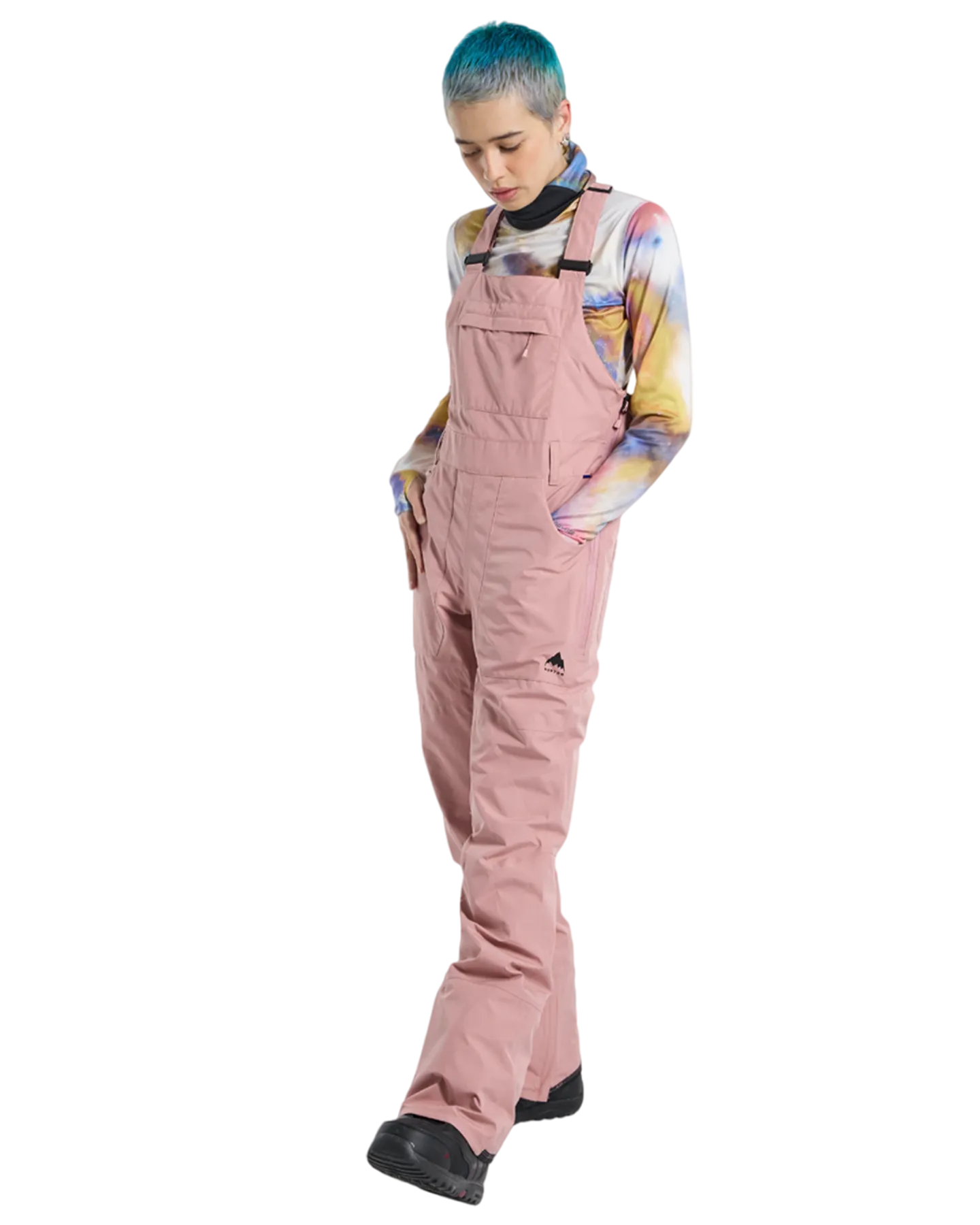 Burton Women's Avalon Gore-Tex 2L Bib Snow Pants - Powder Blush | Shop Snow Pants & Suits at Trojan Wake Ski Snow & 