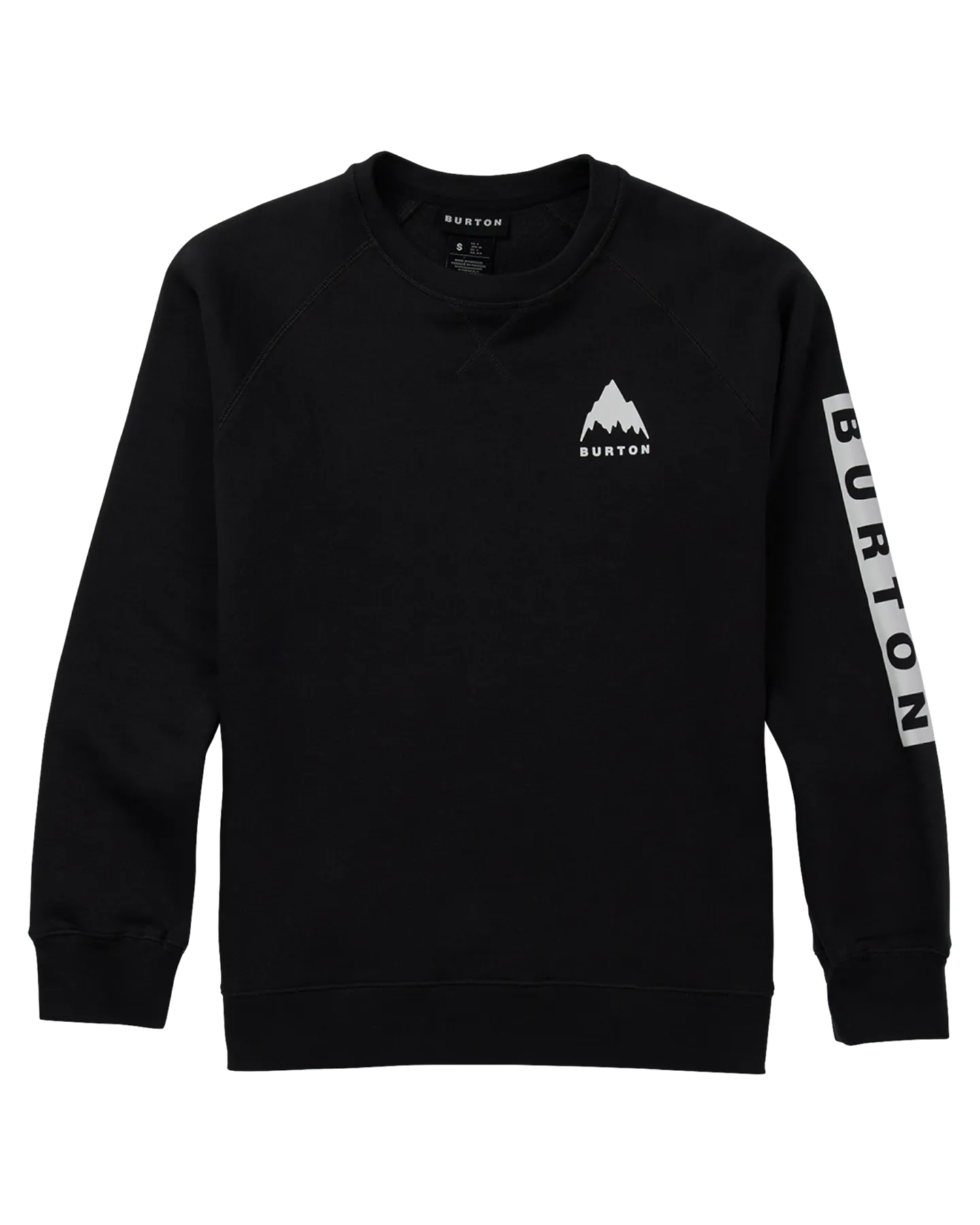 Burton Women's Elite Crewneck - True Black | Shop Clothing at Trojan Wake Ski Snow & Snow Skiers Warehouse