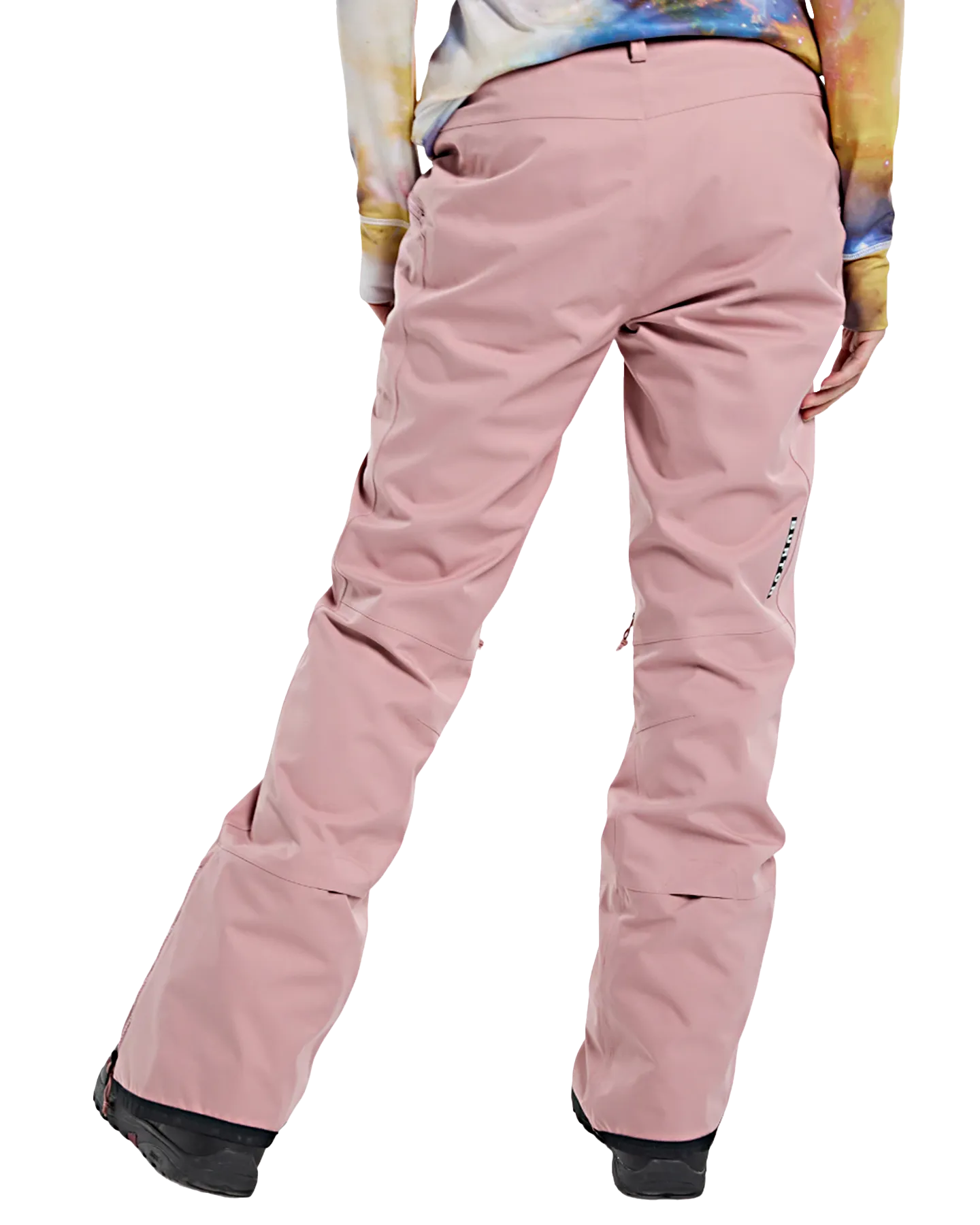 Burton Women's Marcy High Rise Stretch 2L Snow Pants - Powder Blush | Shop Snow Pants & Suits at Trojan Wake Ski Snow &a