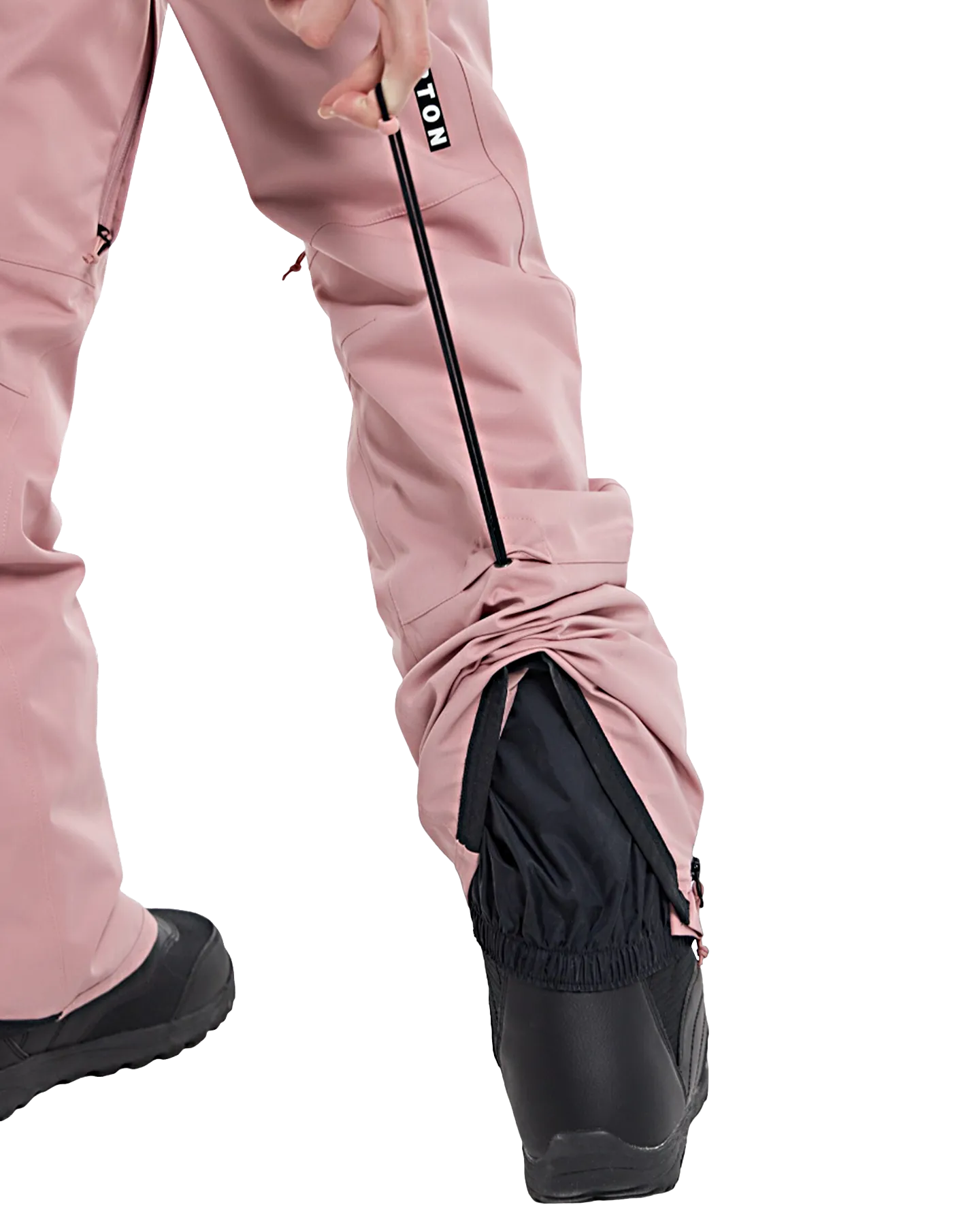 Burton Women's Marcy High Rise Stretch 2L Snow Pants - Powder Blush | Shop Snow Pants & Suits at Trojan Wake Ski Snow &a