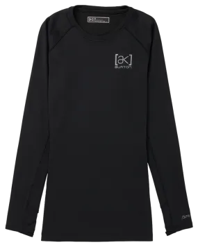 Burton Womens [ak]® Helium Crew - True Black - 2023