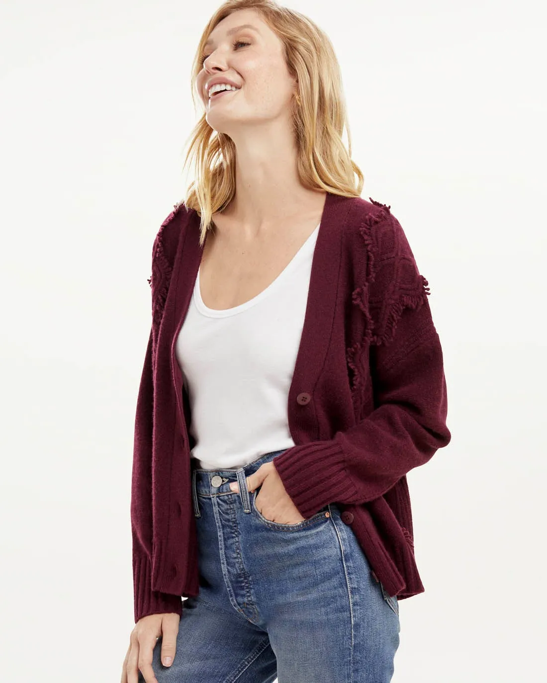 Camelia Cashmere Cardigan