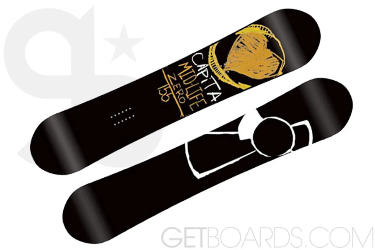 Capita Mid Life Zero Snowboard 2013