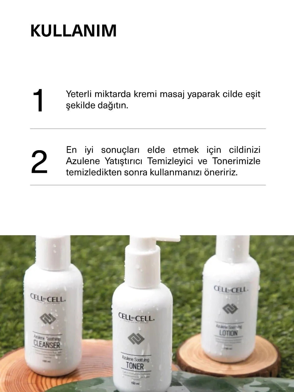 CELL BY CELL Azulene Soothing Lotion/Toner - 150 ml*2