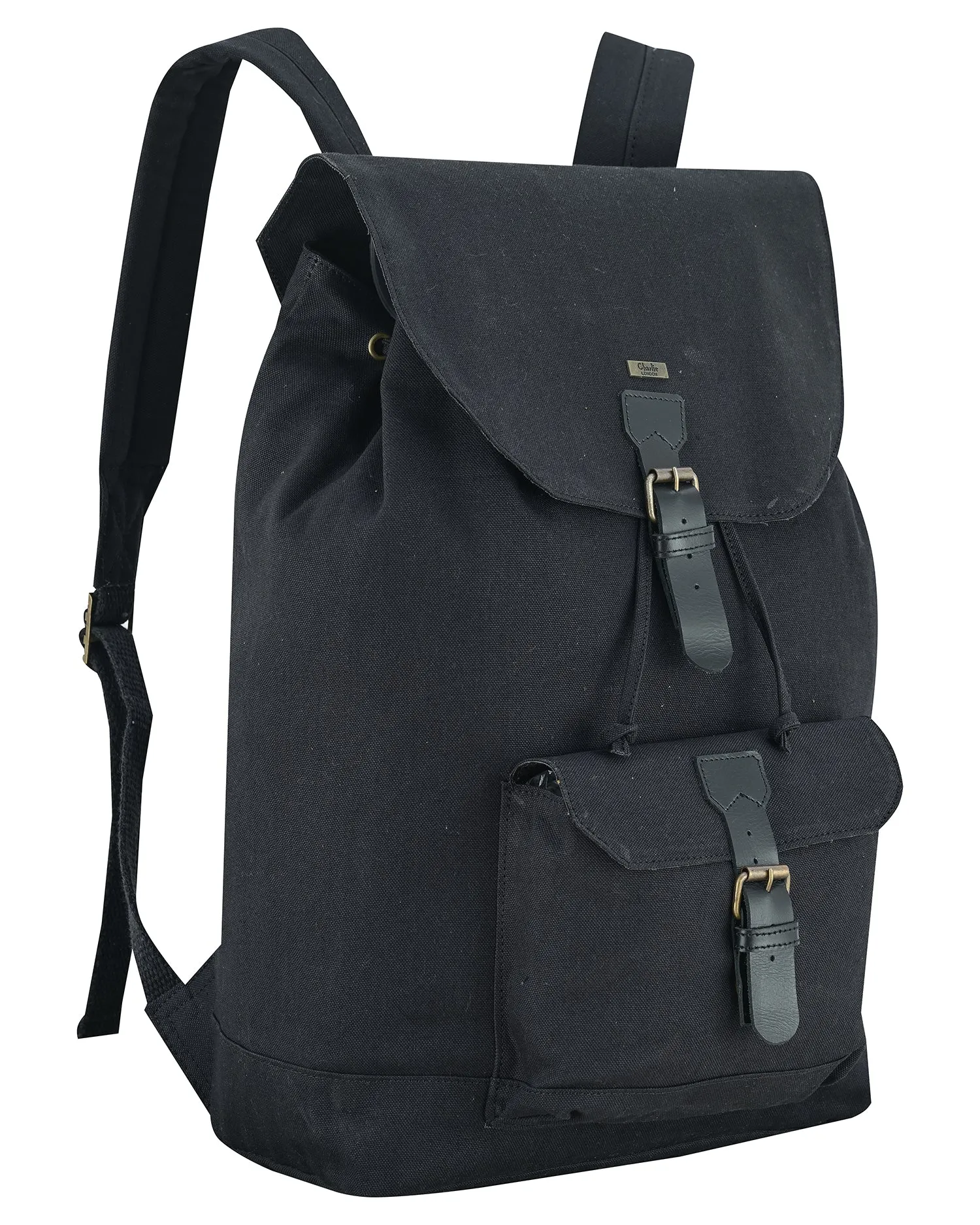 Charlie London Heritage Canvas Casual DayPack, Laptop Backpack