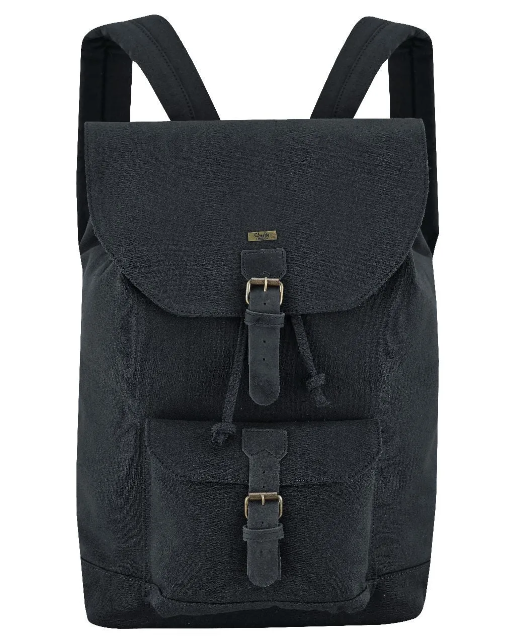 Charlie London Heritage Canvas Casual DayPack, Laptop Backpack