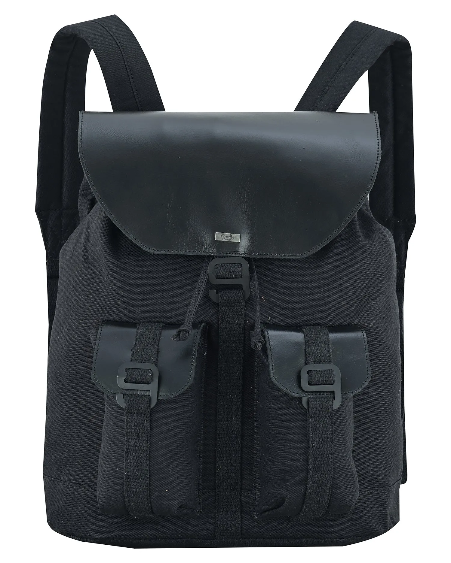 Charlie London Heritage Light Weight Casual DayPack, Laptop Backpack