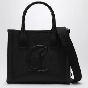 Christian Louboutin    Christian Louboutin Black Leather Mini Tote Bag By My Side