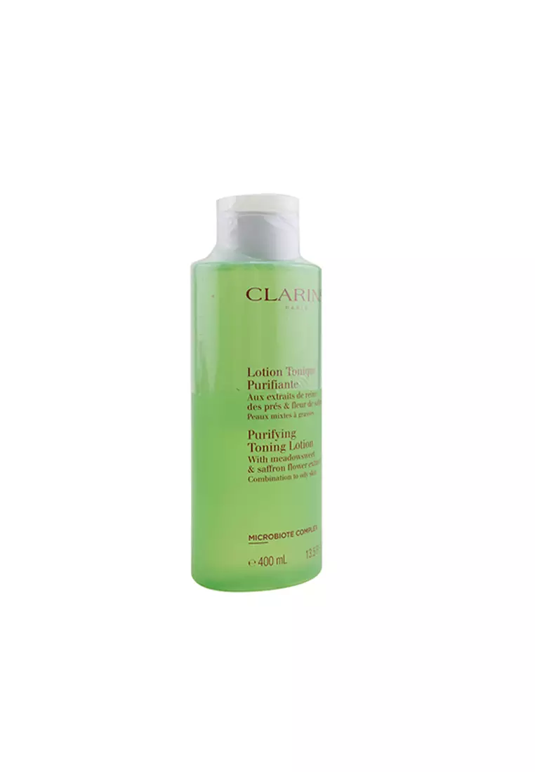 Clarins CLARINS - Purifying Toning Lotion with Meadowsweet & Saffron Flower Extracts - Combination to Oily Skin 400ml/13.5oz