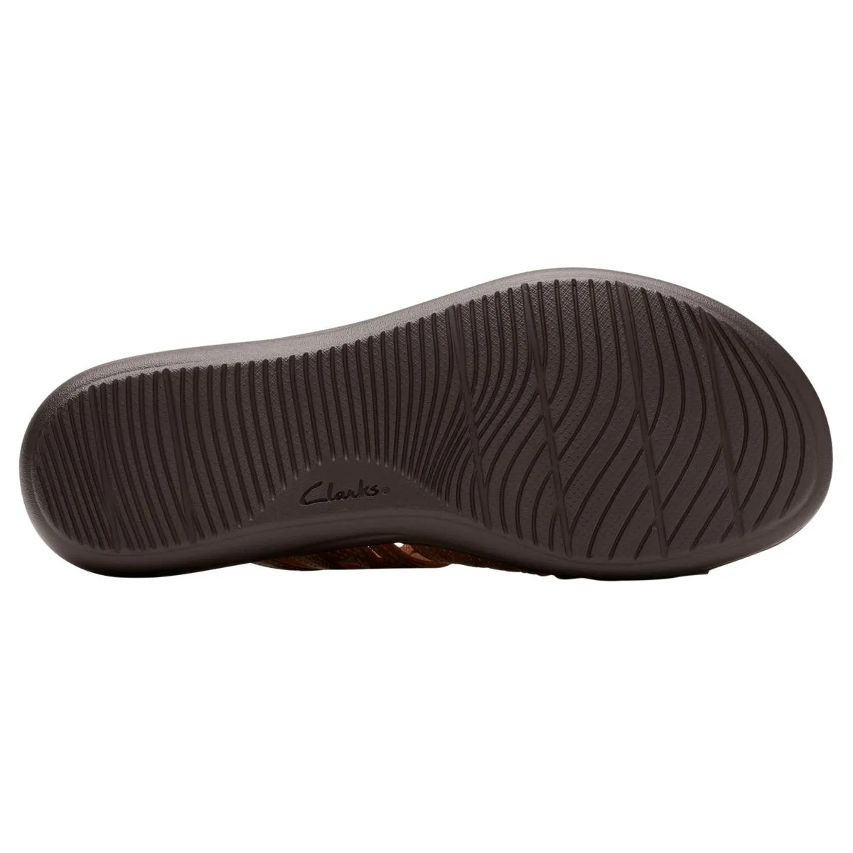      Clarks Collection Laurieann Ruby Leather Slide Sandal     