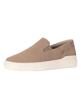 Clarks Craft Swift Go Leather Trainers - Grey