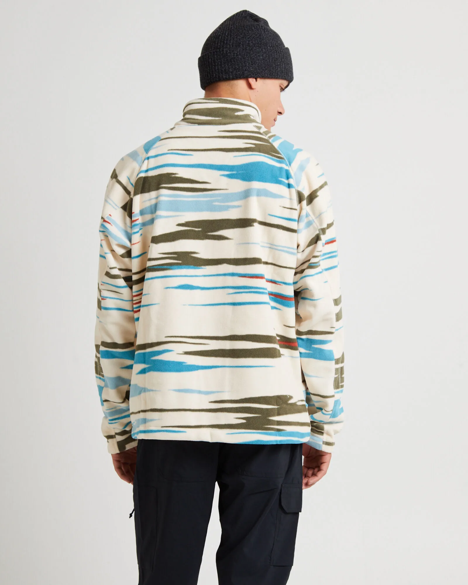 Columbia Fast Trek Printed Half Zip Jumper Chalk