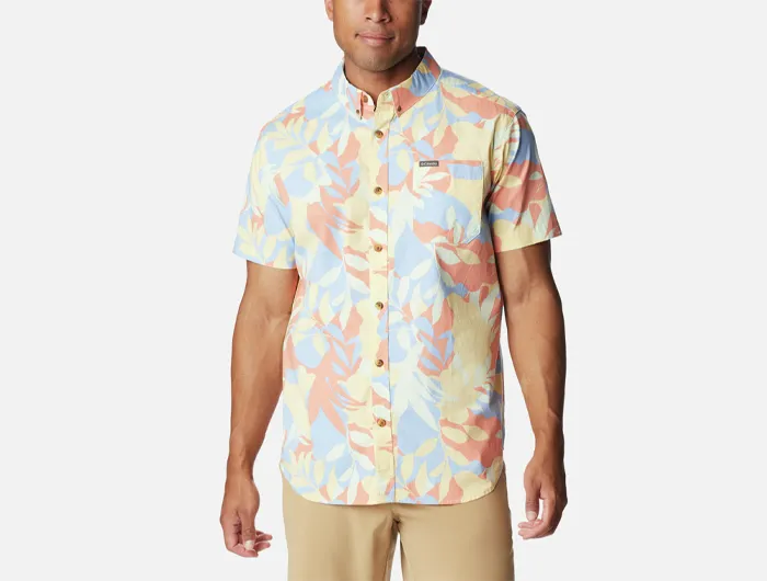 Columbia Men's Rapid Rivers Printed Short Sleeve Shirt