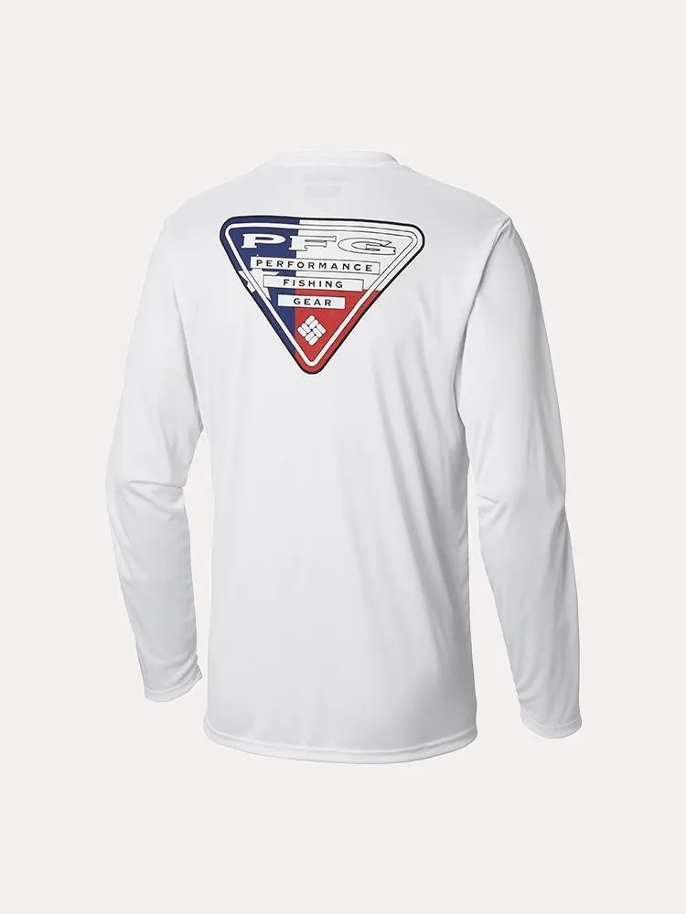     COLUMBIA  Men's Terminal Tackle PFG State Triangle Long Sleeve    