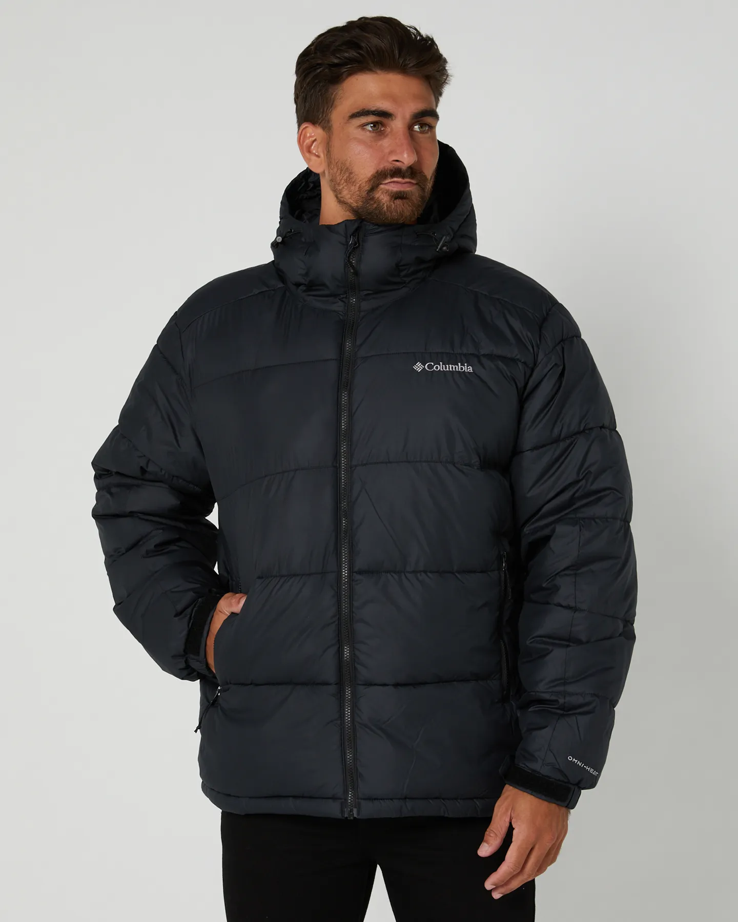 Columbia Pike Lake Ii  Hooded Puffer - Black | SurfStitch