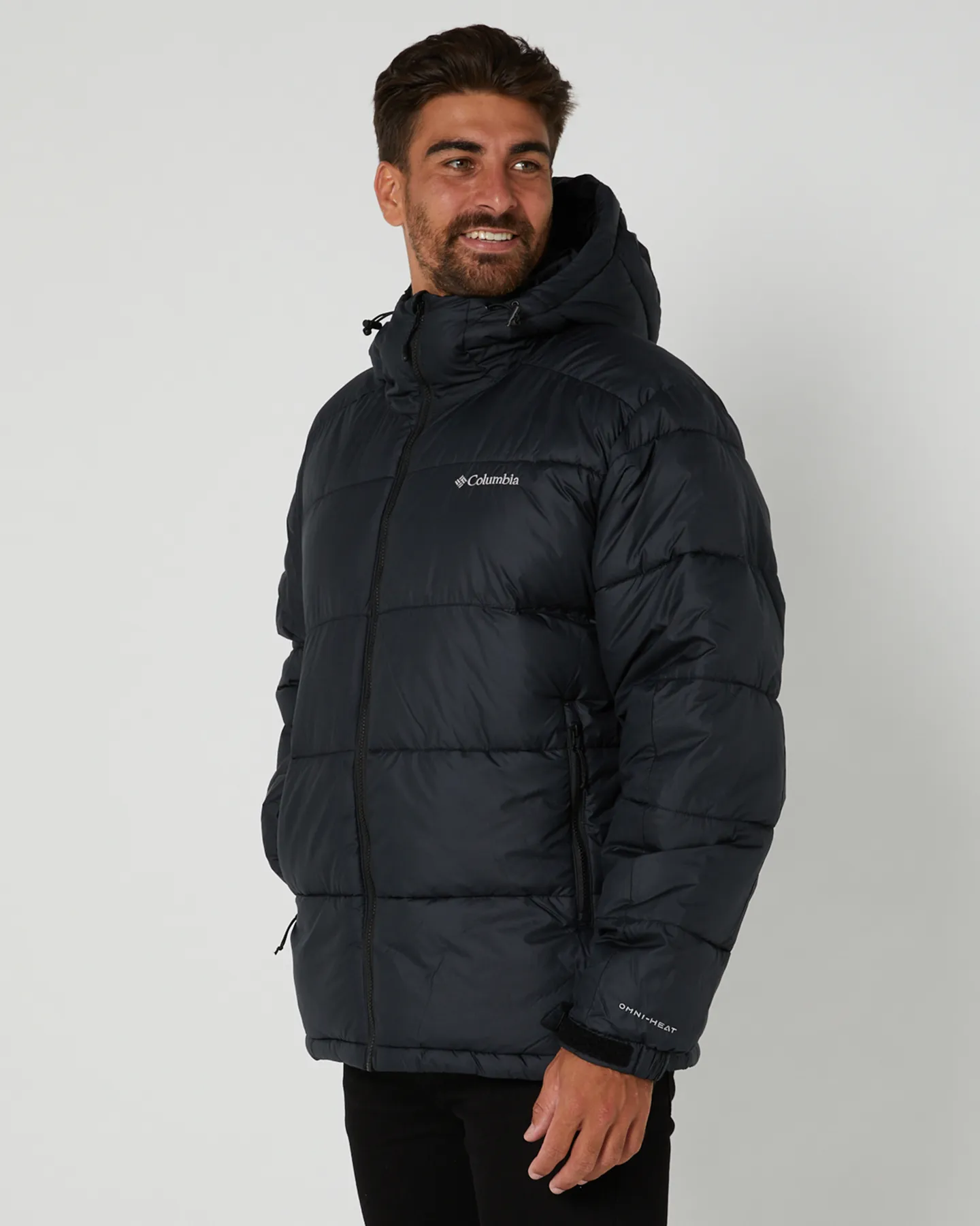 Columbia Pike Lake Ii  Hooded Puffer - Black | SurfStitch