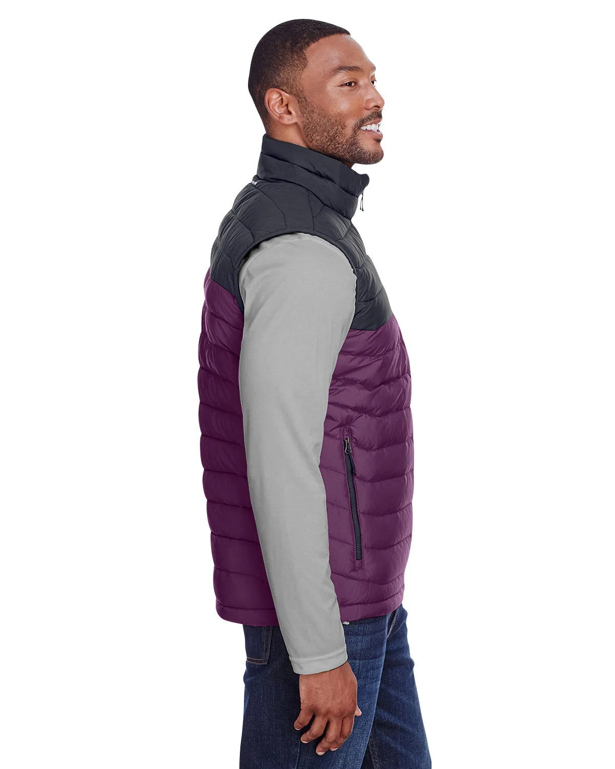 Columbia Powder Lite Vest, Black Cherry