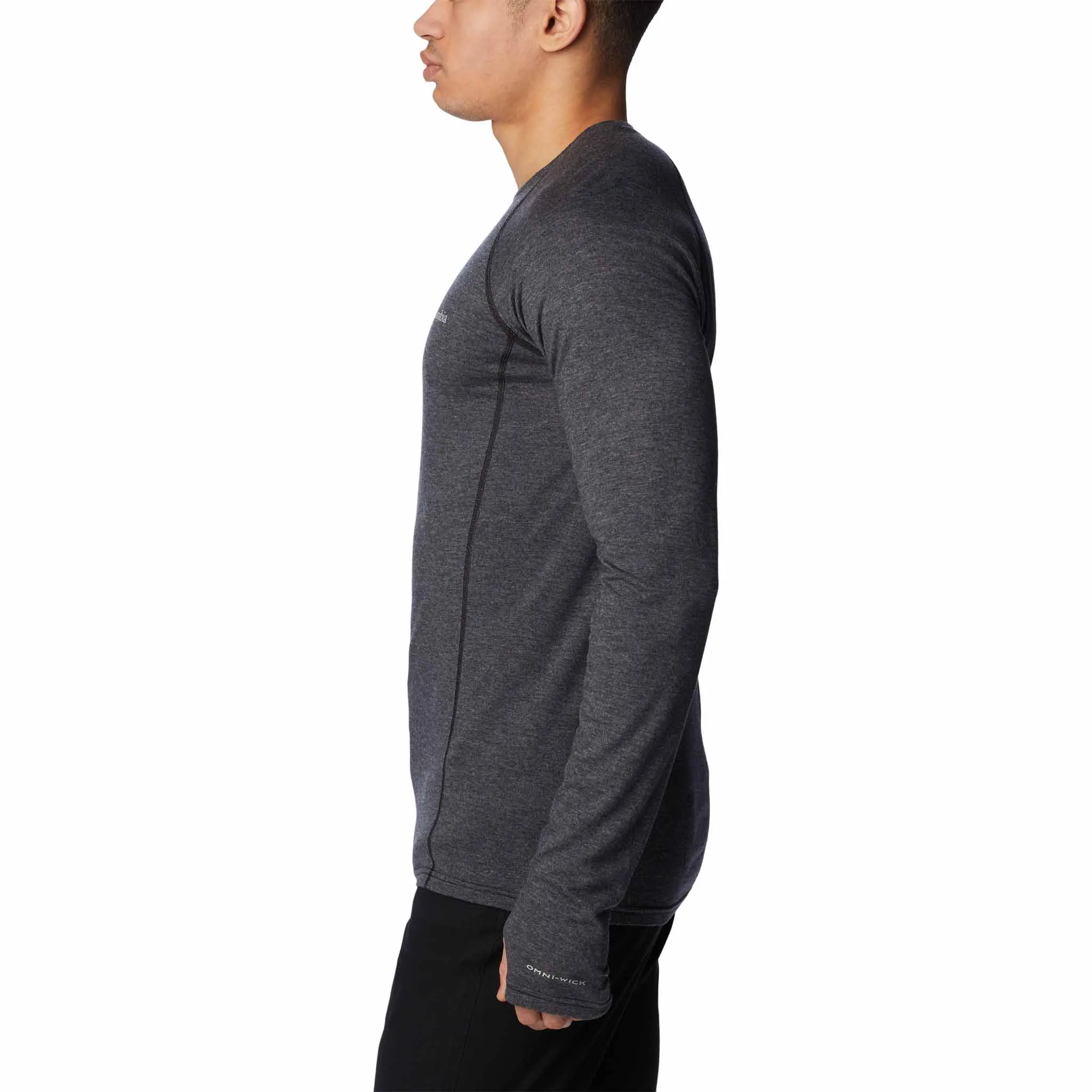 Columbia Tunnel Springs Wool Crew haut à manches longues pour homme