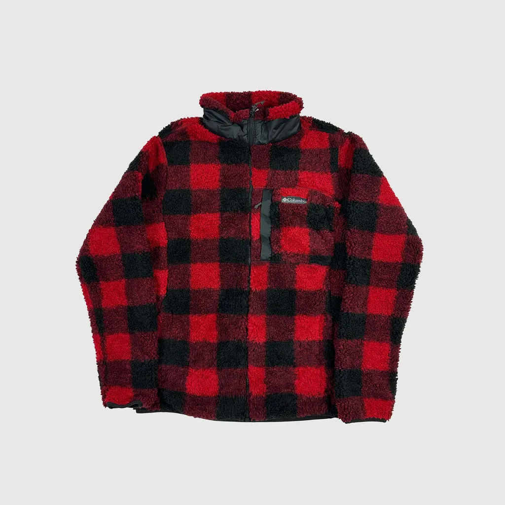 Columbia Winter Pass Print Fleece Mountain - Red Check