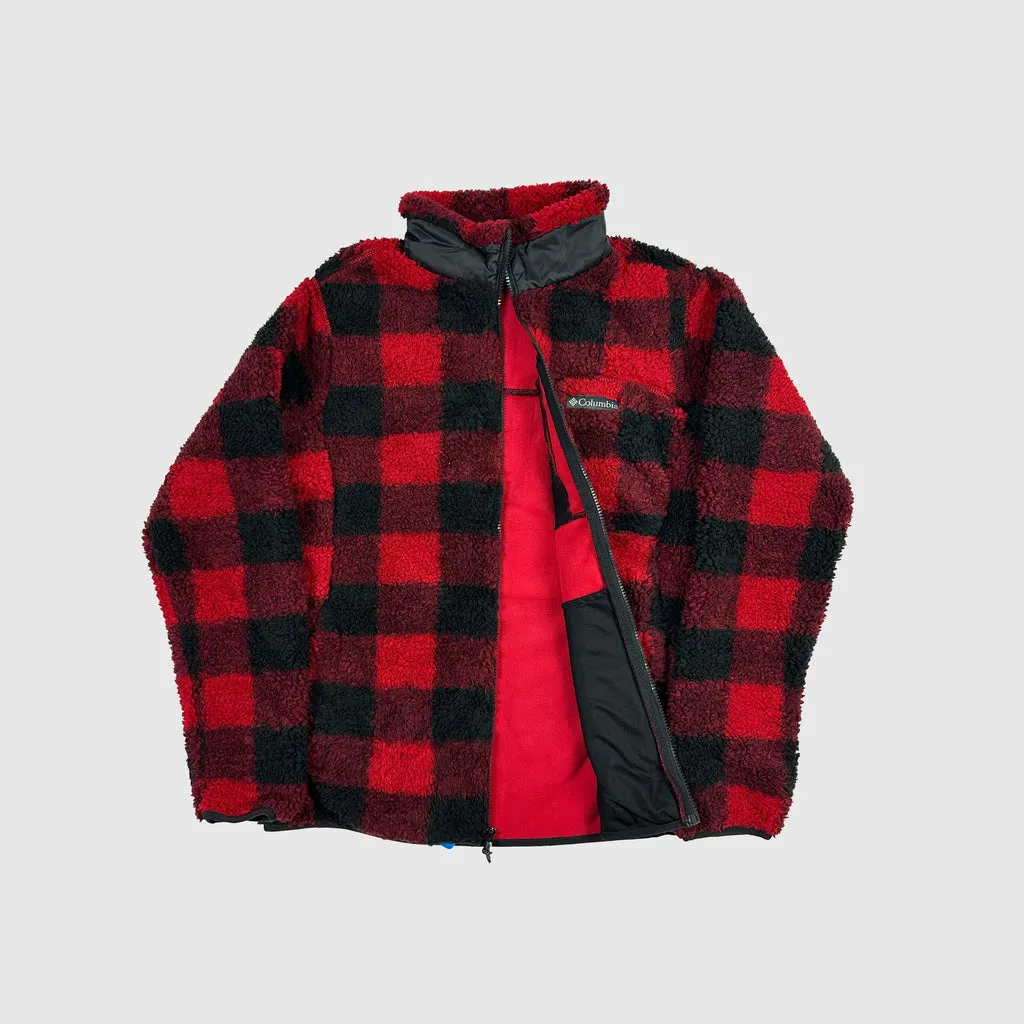 Columbia Winter Pass Print Fleece Mountain - Red Check