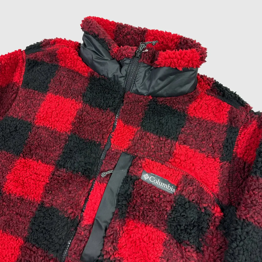 Columbia Winter Pass Print Fleece Mountain - Red Check