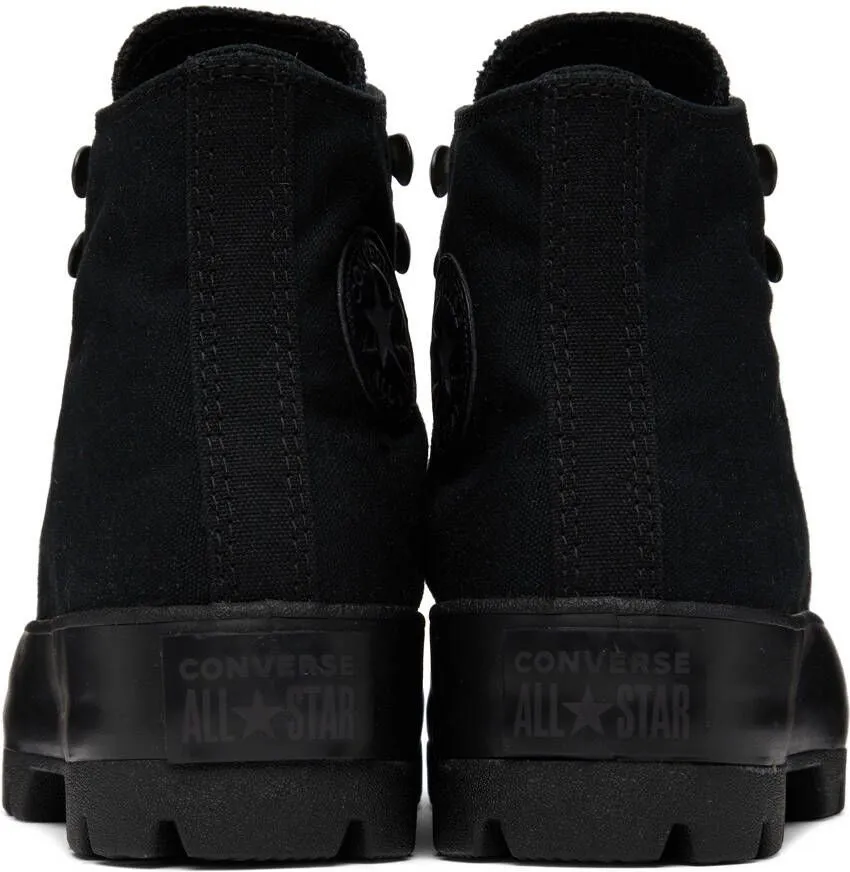 Converse Black Chuck Taylor All Star Lugged High Sneakers