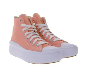 Converse Chuck Taylor All Star Move baskets montantes femme à semelle plateforme A03544C rose