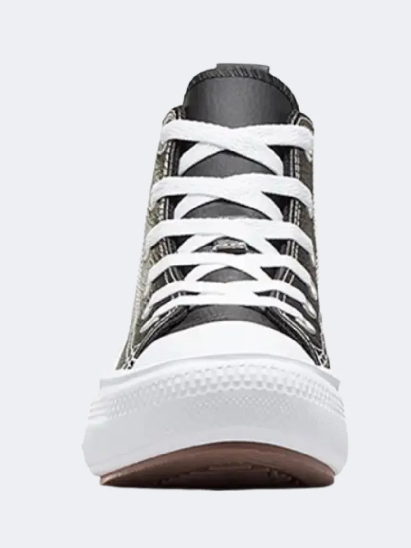 Converse Chuck Taylor All Star Move Ps-Girls Lifestyle Shoes Black/White